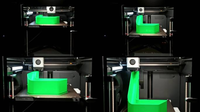 【4K】3d打印机实拍工作延时