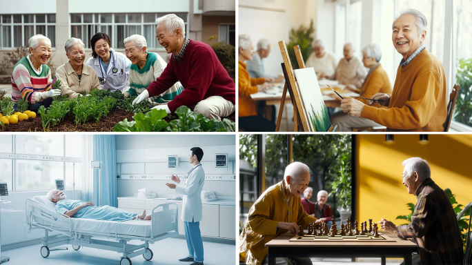 康养中心幸福晚年养老生活
