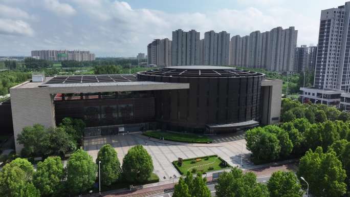漯河西城地标博物馆文化馆市民中心高铁西站