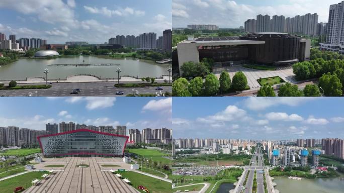 漯河西城地标博物馆文化馆市民中心高铁西站
