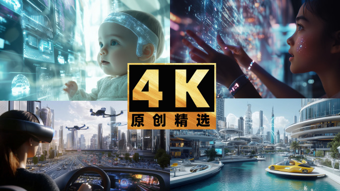 AI科技发展VR未来世界创新技术革命