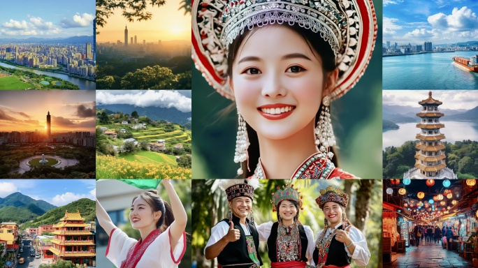台湾合集 台湾旅游风光美丽台湾港澳台两岸