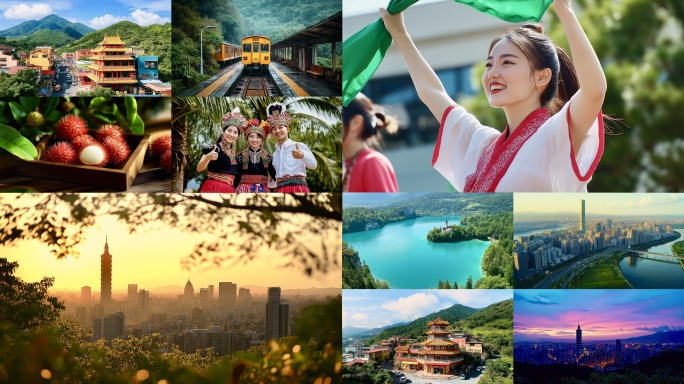 台湾合集 台湾地标建筑台湾旅游台湾101