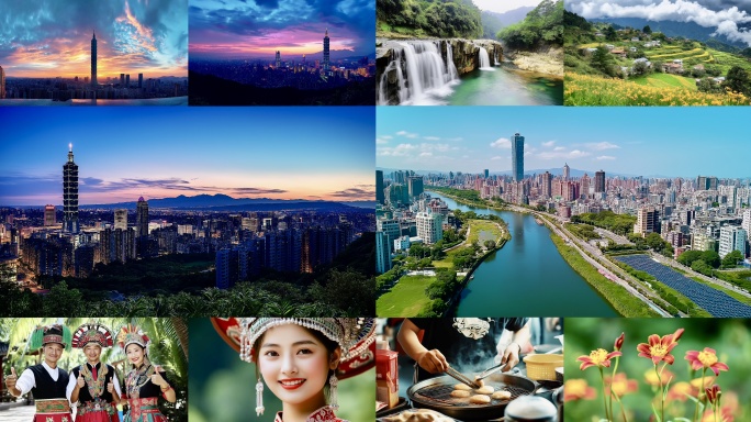 台湾合集港澳台旅游台湾美景台湾美女高雄市