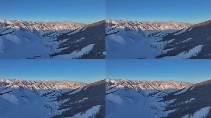 阿勒泰雪山