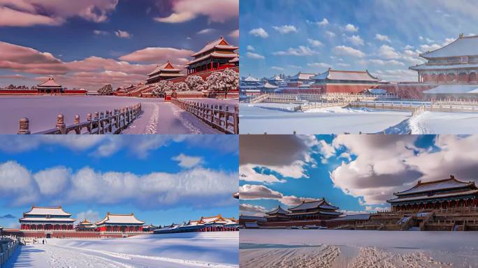 故宫雪景