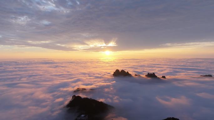 黄山风光航拍合集