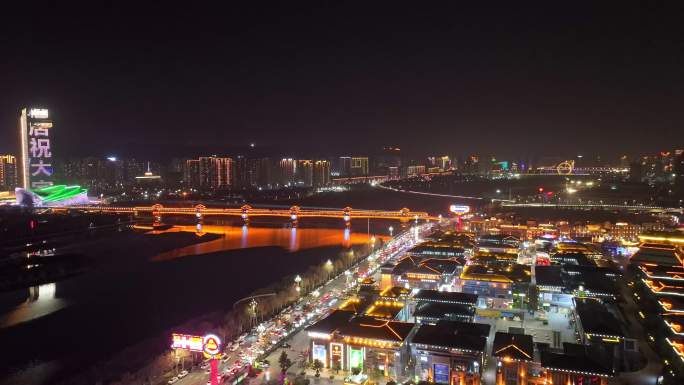 宝鸡城市夜景