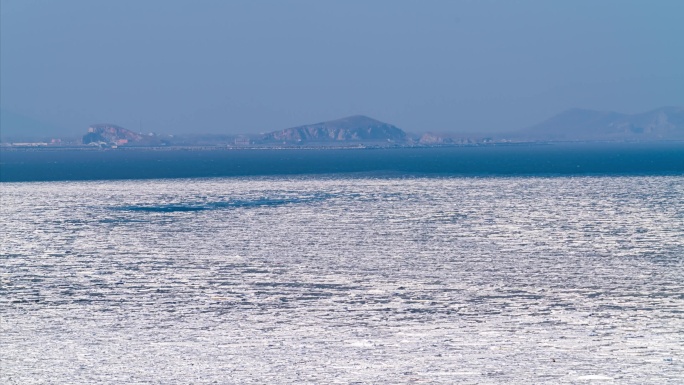 冰雪消融 冰凌融化 海冰移动 延时