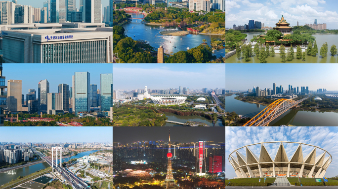 佛山地标宣传片航拍延时合集