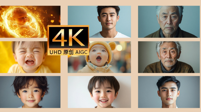 人类进化 生长发育全过程文艺老人人生感悟