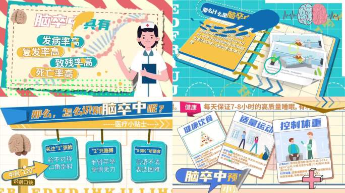 快闪脑卒中科普小知识