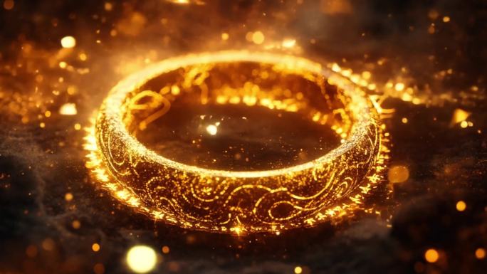 哪吒之魔童闹海火圈风火轮火焰特效魔法能量