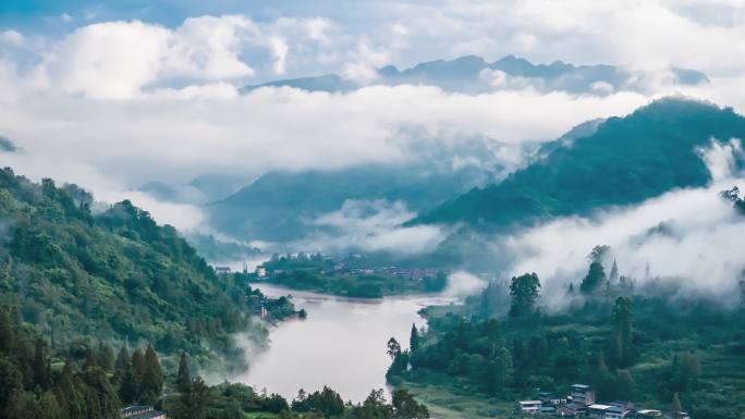 唯美大自然森林山水山川溪流素材合集