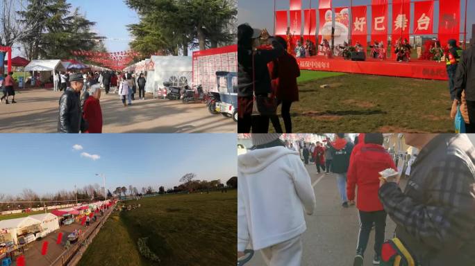 春节赶庙会（昆明滇池半岛福保村）
