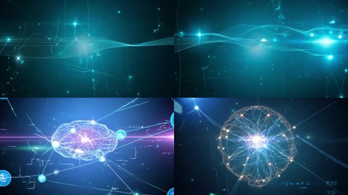 神经元 科技网络 点线连接 神经网络