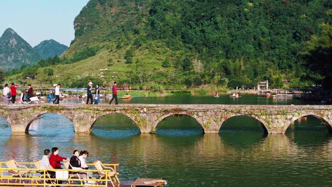 广西靖西鹅泉航拍