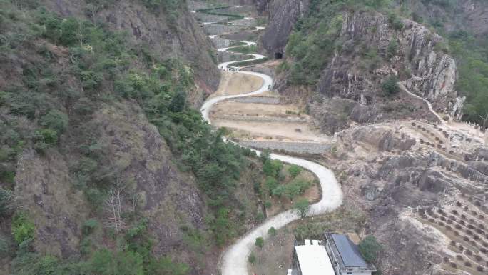 4K永嘉风景航拍永嘉书院