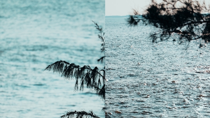 竖版4k海边 海浪沙滩大海