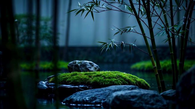 中式园林场景A16-01