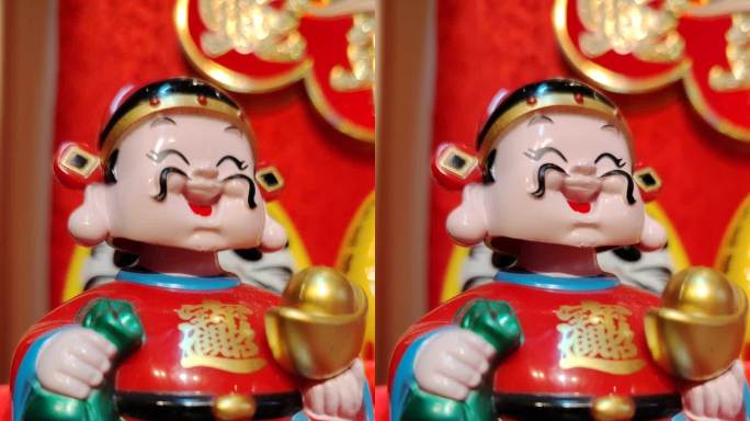 春节财神装饰
