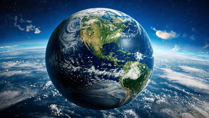 地球 宇宙 景色 蔚蓝 世界