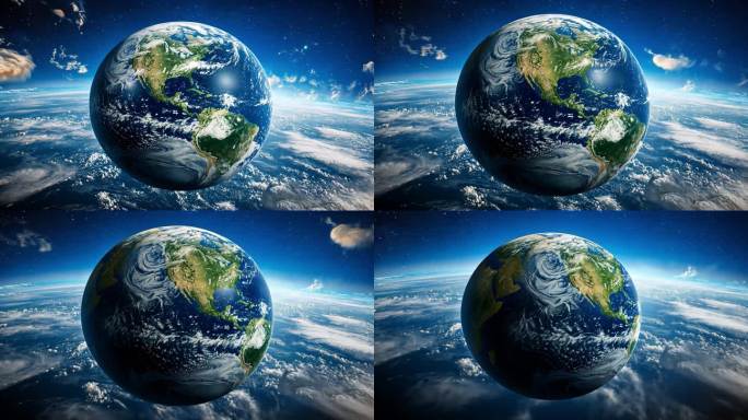 地球 宇宙 景色 蔚蓝 世界