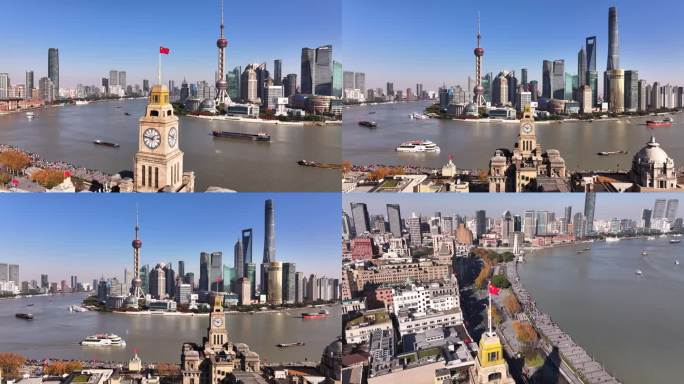 上海地标性建筑 外滩