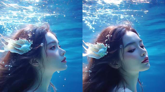 美女水中游高清