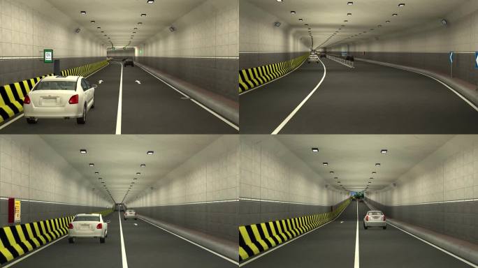 隧道BIM视频 三维漫游 三维3d动画