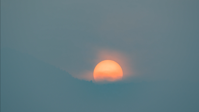 日落延时合集傍晚日落西山夕阳西下太阳下山