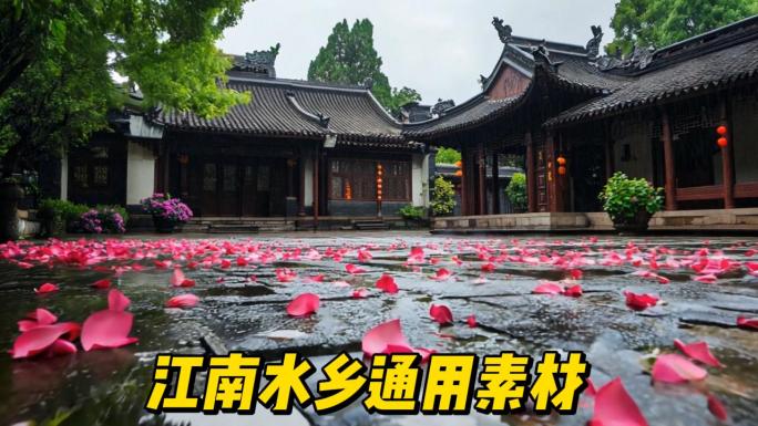 江南水乡古镇乌镇水墨江南