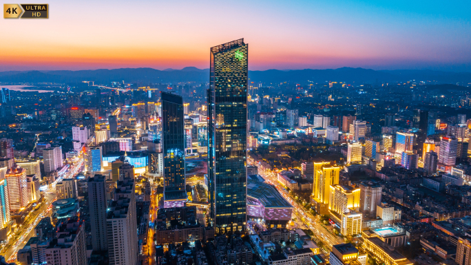 昆明 昆明宣传片 昆明夜景 昆明延时