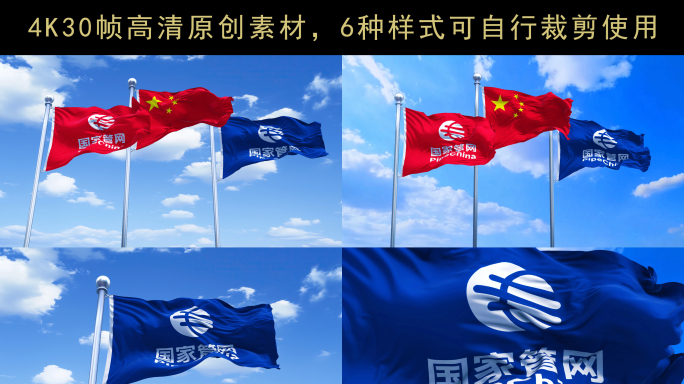 国家管网旗帜