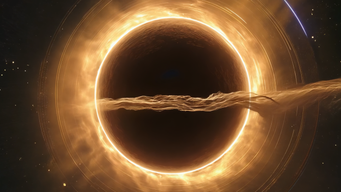 黑洞 土星 宇宙 抽象 艺术