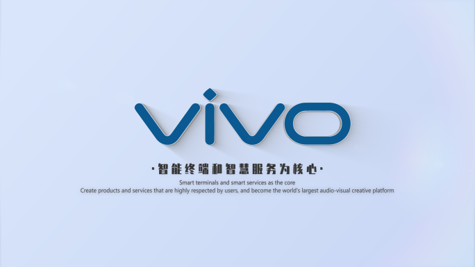 清新渐变品牌LOGO标志AE模板