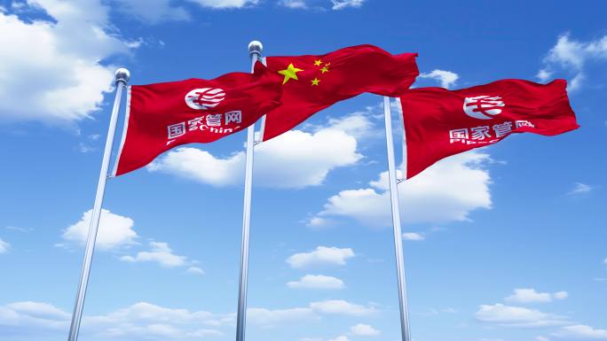 国家管网旗帜