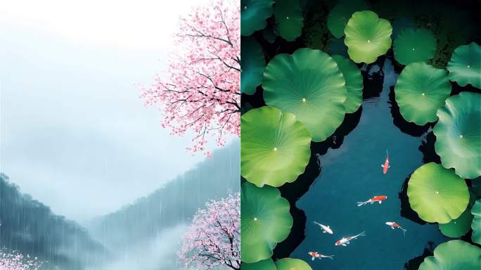 竖版24节气气视频素材