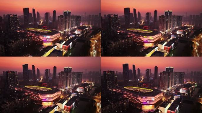 航拍武汉skp延时