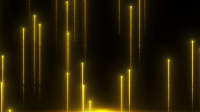 金色唯美粒子舞台背景