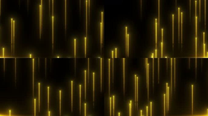 金色唯美粒子舞台背景