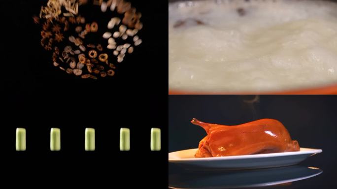 特色美食炖鸭、烤鸭