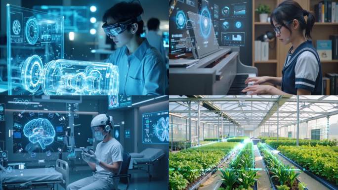 AI 教育 医疗 农业 制作 轨道交通