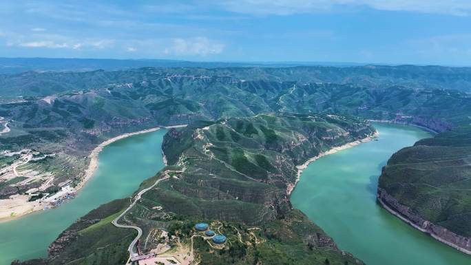 准格尔太极湾 几字弯  老牛湾黄河大峡谷