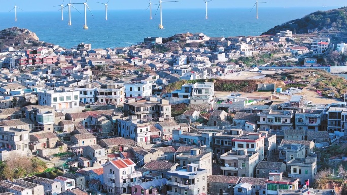 平潭岛航拍福州福建