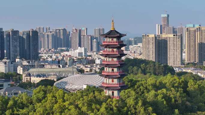 深圳坪山区泰和塔与城区航拍合集
