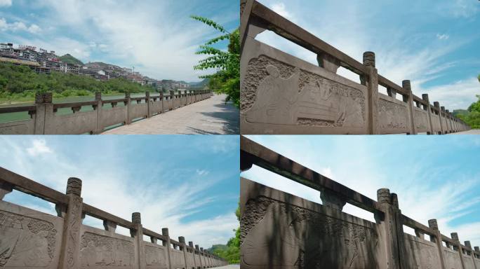 石柱护栏