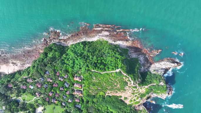深圳鹿嘴山庄杨梅坑海岸线风光航拍合集