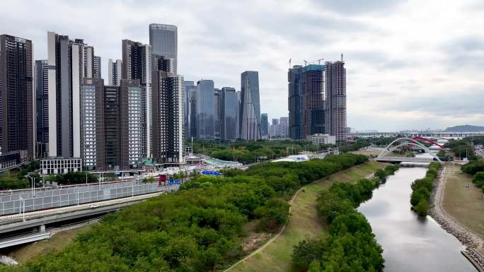 深圳河前海入海口