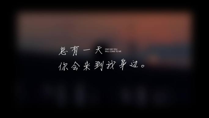 《爱永不止息》婚礼爱情浪漫视频